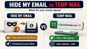 Apple Nascondi la mia email vs email temporanea quale vince nel 2026