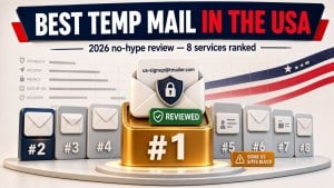 Mejores servicios de correo temporal en EE UU Reseña honesta 2026