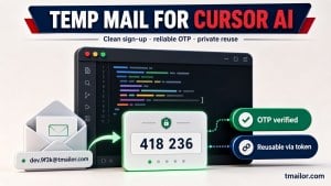Temp Mail for Cursor AI Οδηγός εγγραφής και OTP 2026