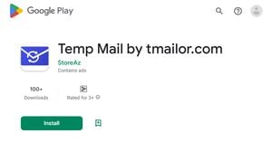App Mobile Temporaneo Email usa e getta sul tuo telefono