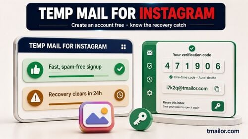 Temp Mail for Instagram Create an Account 2026