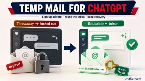 Temp Mail for ChatGPT Signup Recovery Guide 2026