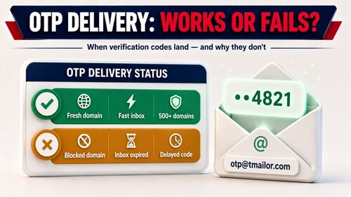 Temp Mail for OTP What Works What Fails Fixes 2026