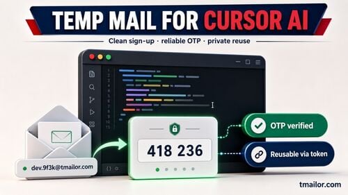 Temp Mail for Cursor AI Sign-Up and OTP Guide 2026