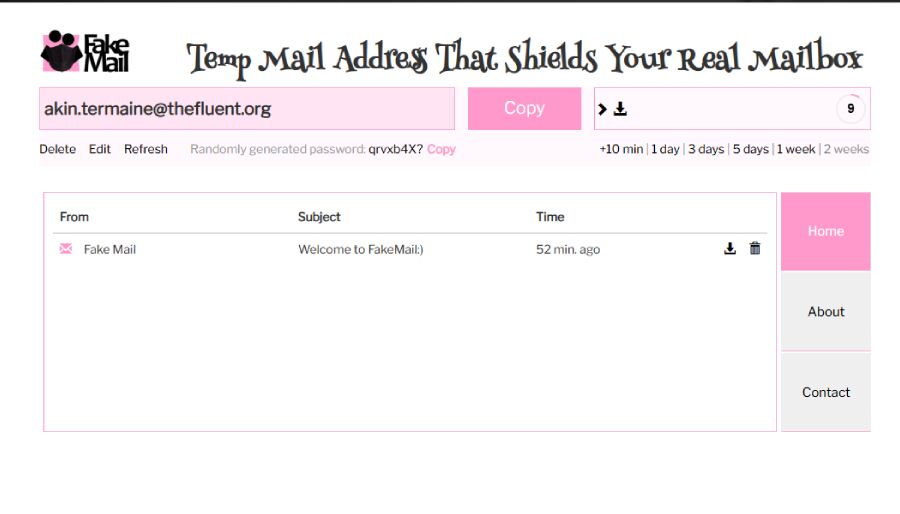 9 FakeMailnet