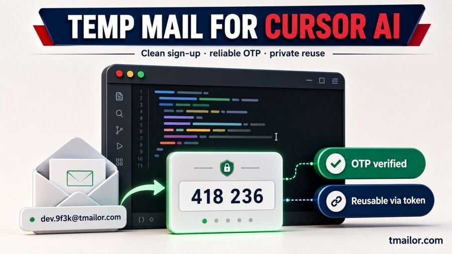 Temp Mail for Cursor AI: Sign-Up and OTP Guide 2026
